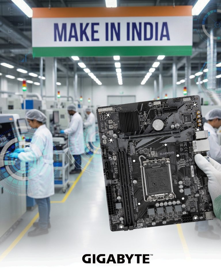 Gigabyte to begin manufacturing motherboards in India, plans to add monitors and laptops quickly