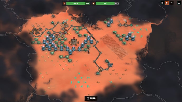 In angry sci-fi RTS Warfactory it’s essential manufacture every piece of your killer robotic military