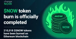 ChangeNOW Brings Help $NOW Burns
