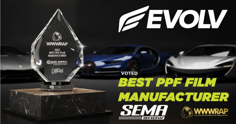 EVOLV Named Simplest PPF Movie Producer at SEMA 2025