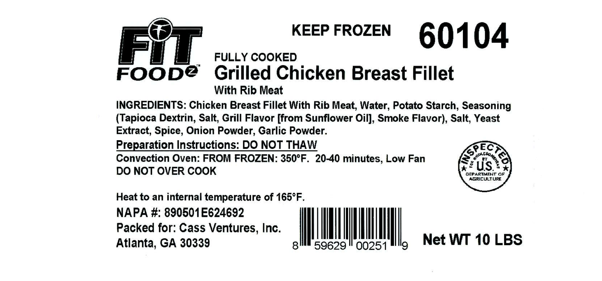 Chicken breasts recalled ensuing from Listeria contamination