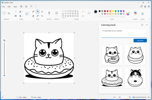 You’ll quickly give you the probability to AI-generate coloring e book pages in Windows Paint