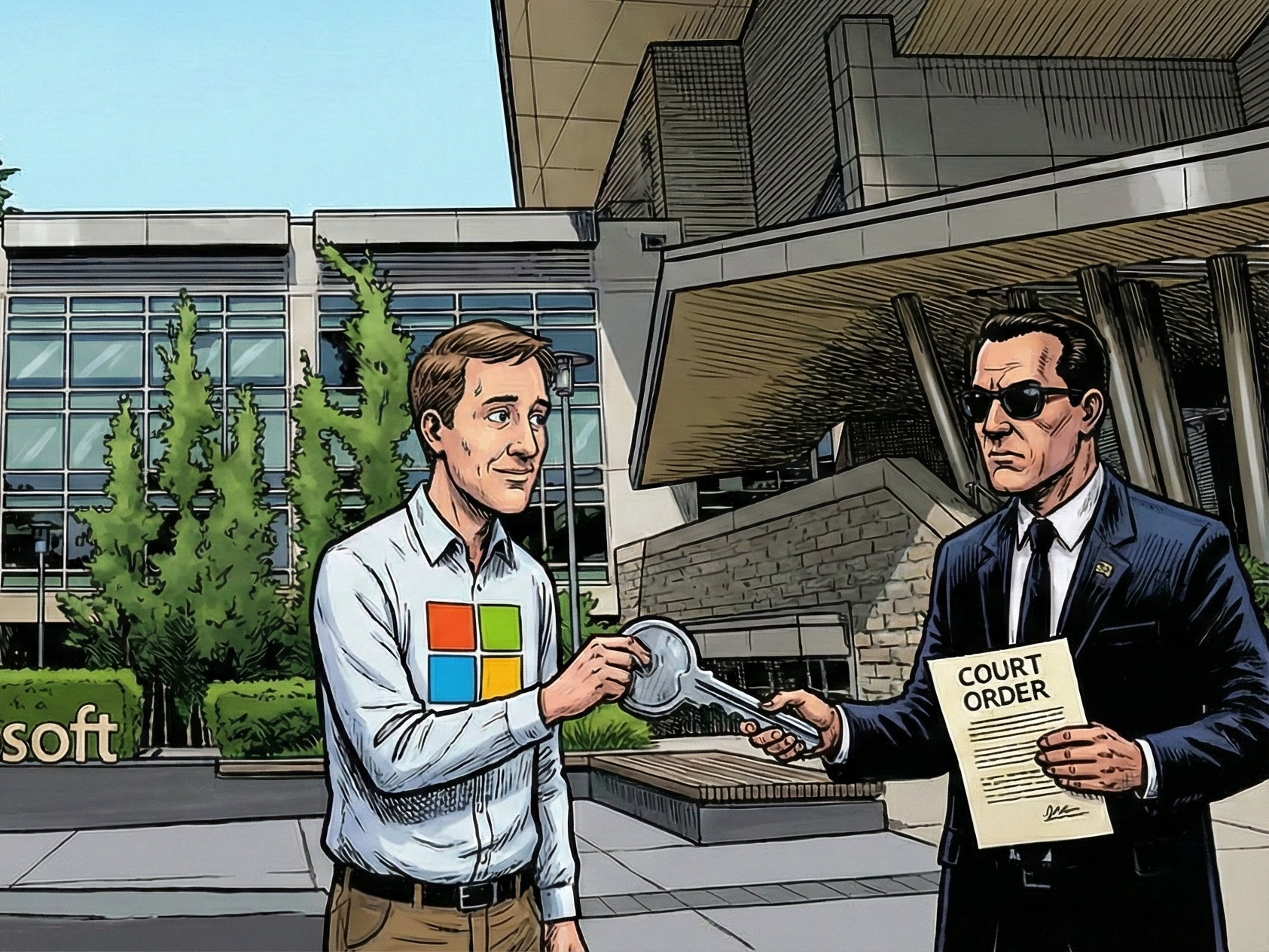 Cloud risk with BitLocker: Microsoft once in a while fingers over BitLocker keys to the FBI